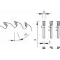 Preview: Stehle RNK-Matador 5 Rückwand-Nuter 120x 4,0/2,8x35 Z=35 HW/F-WS-WS